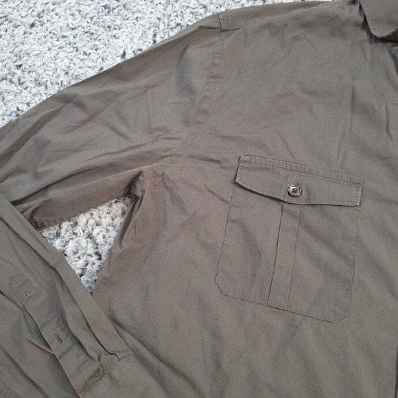 Express Shirt Men Large Black Classiccore Normcore Fitted MK2 Long Sleeve Preppy - Picture 4 of 9